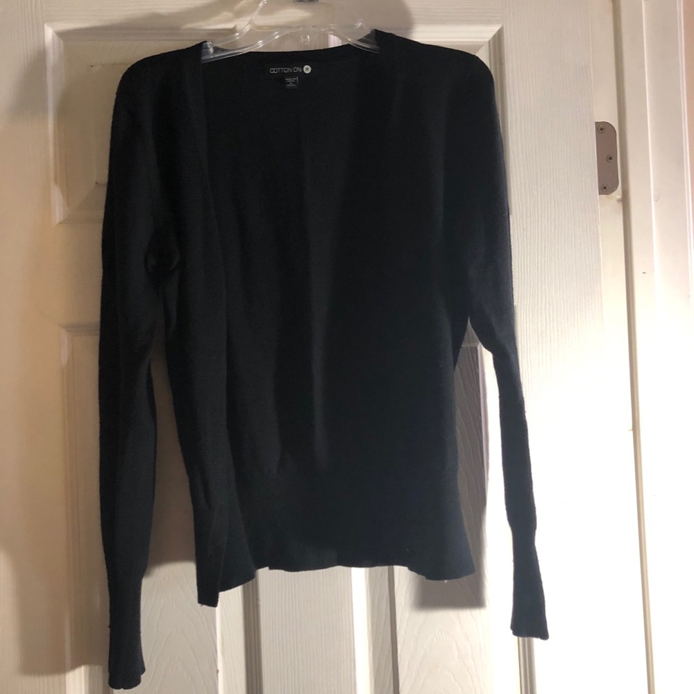 Black Cotton On Cardigan